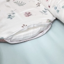 Protectie somn – Baby Nest vafe cu mix de flori- roz pudra (10)